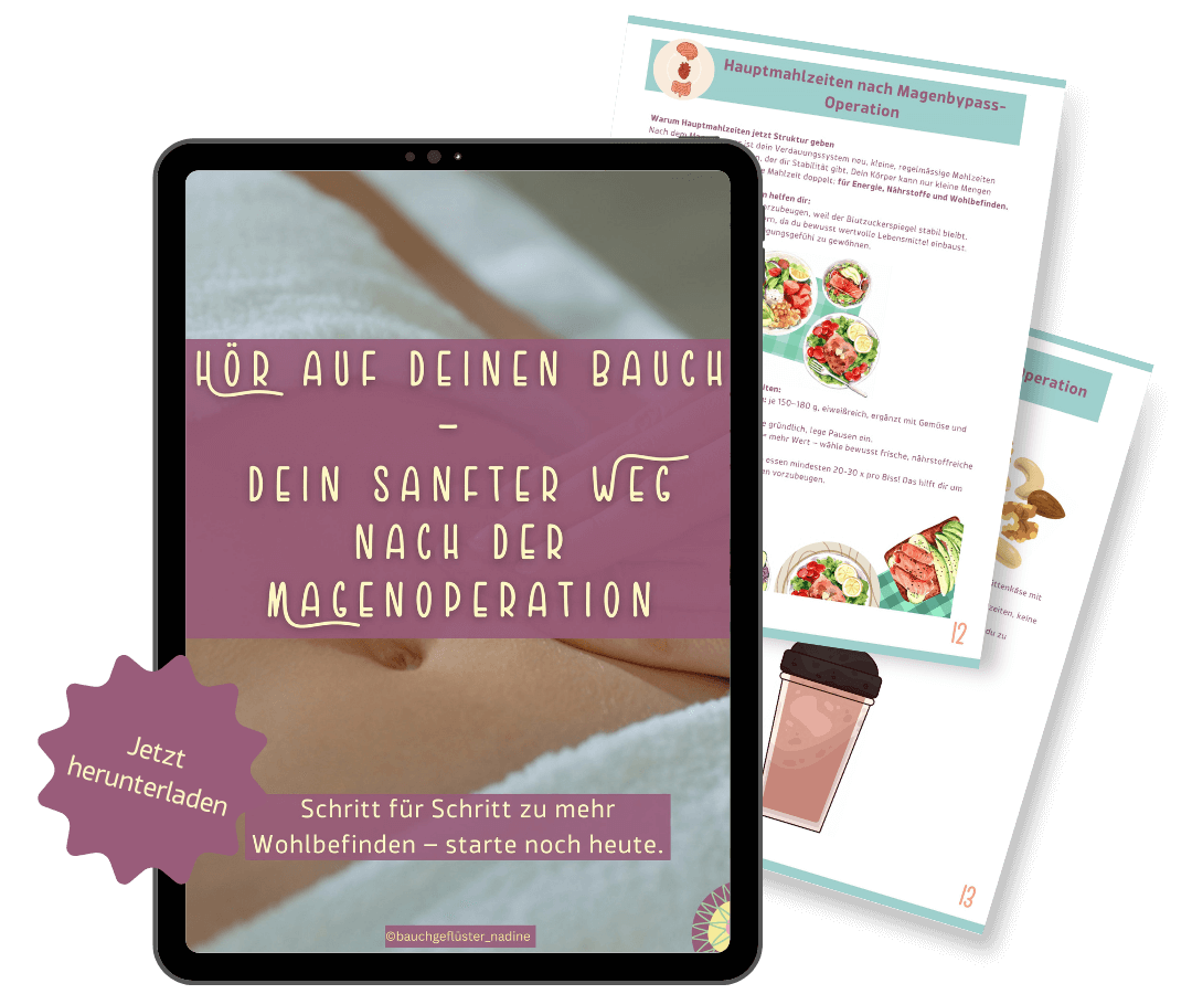 Achtsam essen nach Magenoperation